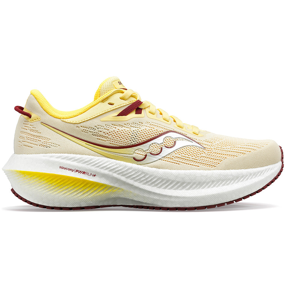 Women's Saucony Triumph 21, Glow/Sundown, 10 B Medium